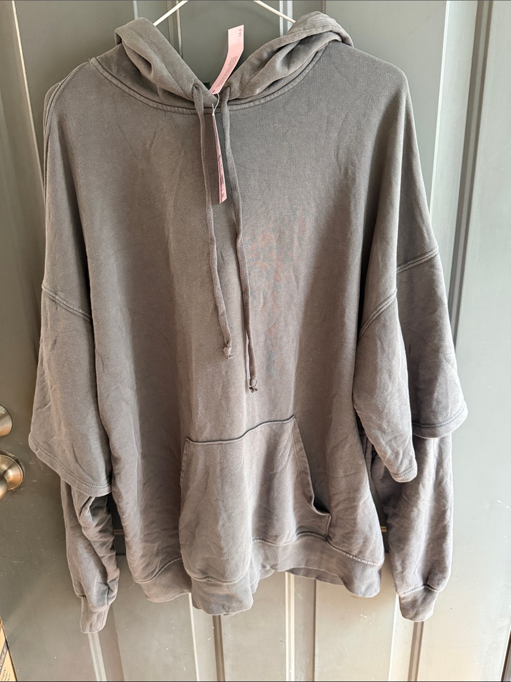 wild fable Washed Gray Oversized Hoodie